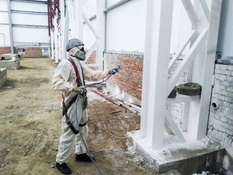 Огнезащитная обработка металлоконструкций