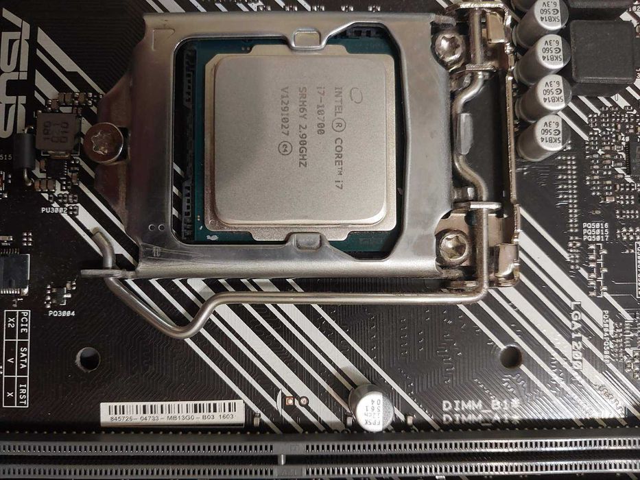 Intel Core i7 10700 + Asus Prime H410M-A