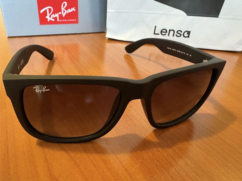 Ochelari de soare unisex Ray-Ban Justin RB4165 601/8G