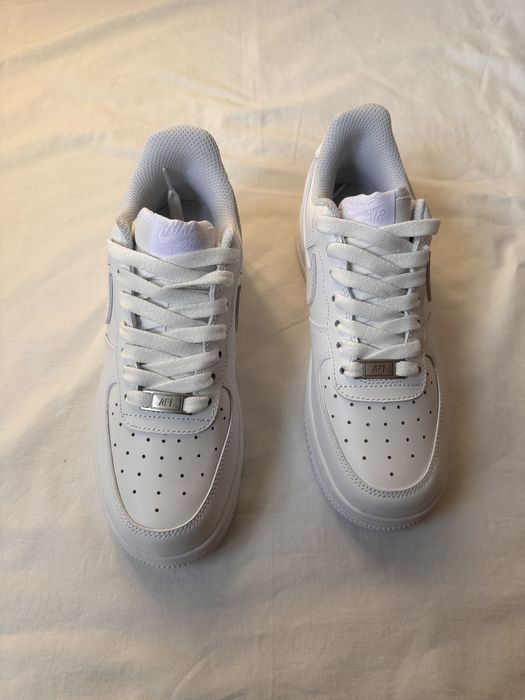 Nike Air Force 1 albi marime 38,5 si 39