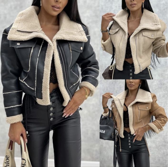 Продам дубленку осень весна