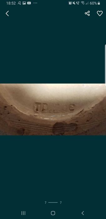 Ghiveci masca ceramica decorativa