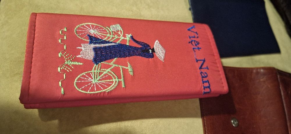 Унисекс портфейл Umbro AJAX, дамско портмоне естествена кожа