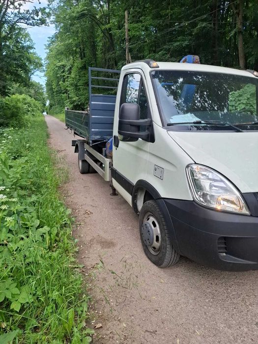 Iveco 50C15 detarat la 3,5 tone cu macara