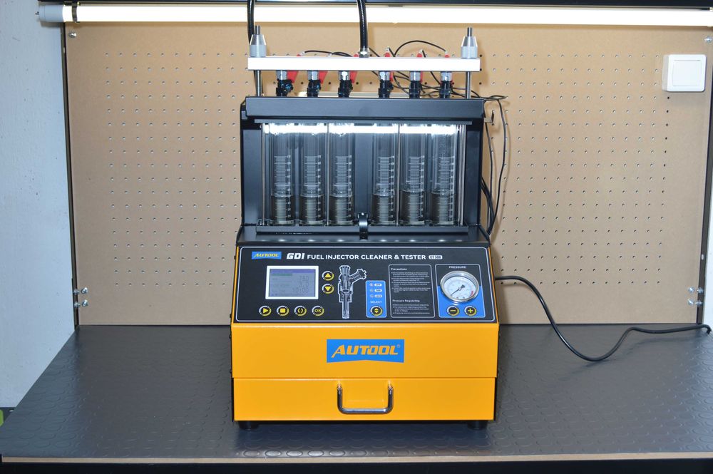 Професионално почистване и тест на бензинови , газови и метанови дюзи