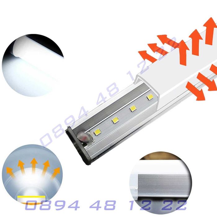 Лед светлина пчелна пита автомивка салон гараж шоу руум осветление led