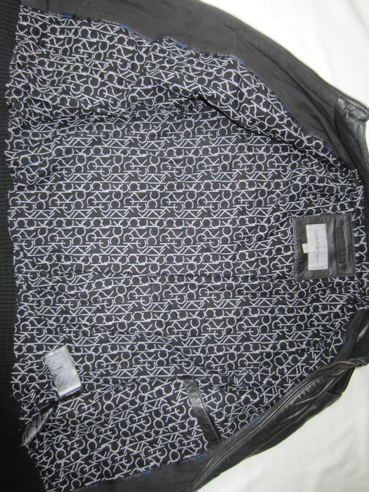 Geaca piele Calvin Klein Jeans,mas. M,piele moale, usoara,stare buna