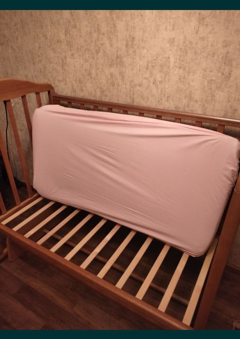 Кроватка с ортопедическим матрасом