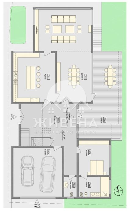 Продава парцел с ПУП в с.Приселци, площ 1294 кв.м