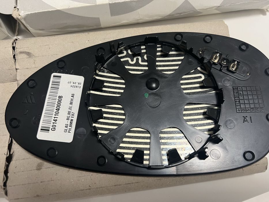 Geam oglinda BMW E87-E90/91 2004-2009 OEM
