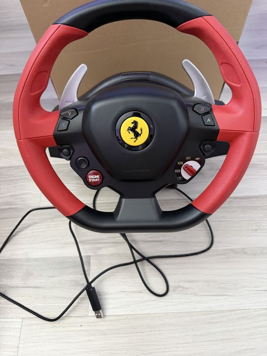 Волан и педало за игри - Racing wheel Ferrari 458 Spider