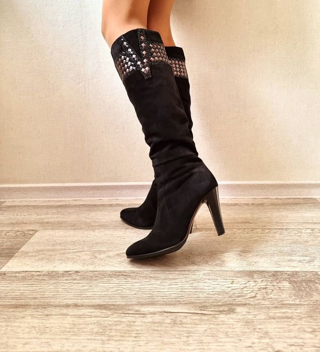 Сапоги натуральные зима