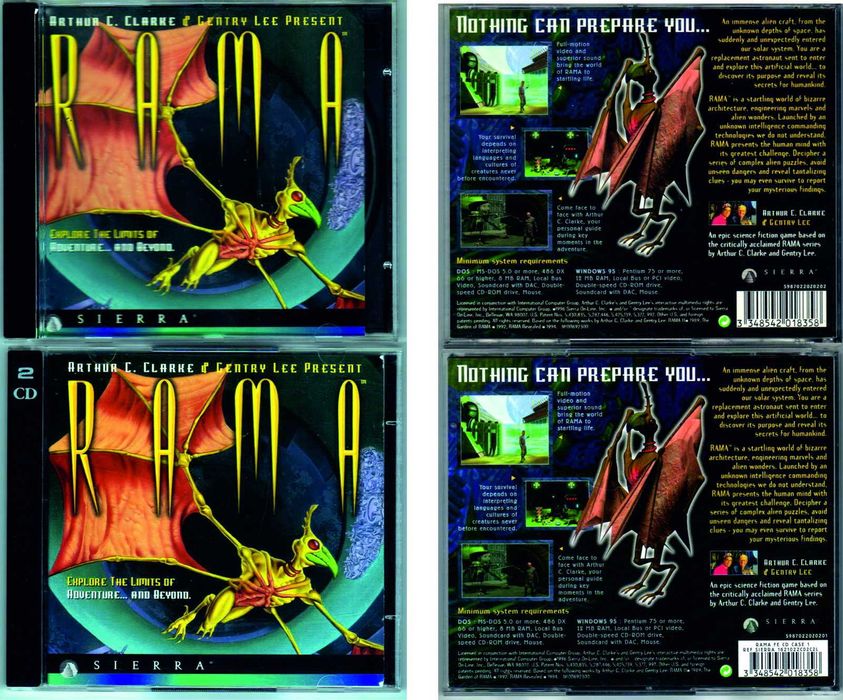 Ретро  компютърна игра в три диска от 1996 година.
