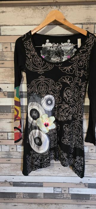 Desigual xs- дамска рокля/туника (Х-197)