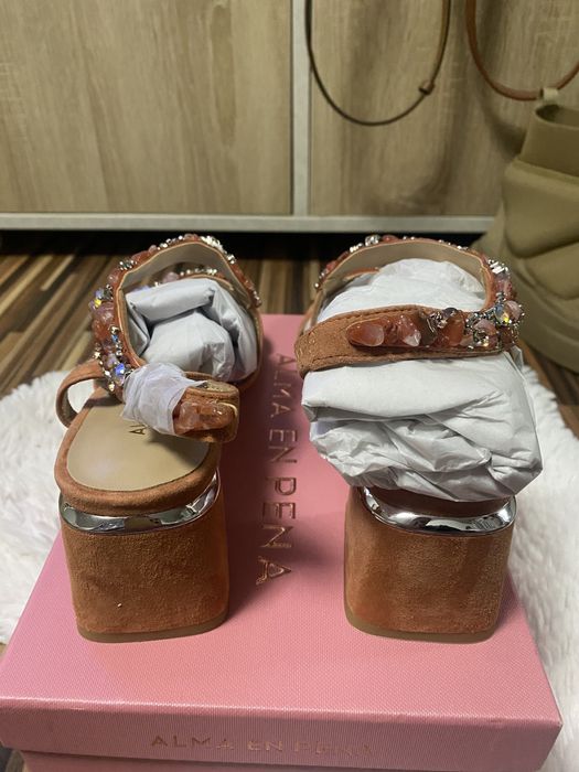 Sandale dama Alma En Pena Suede Tejus