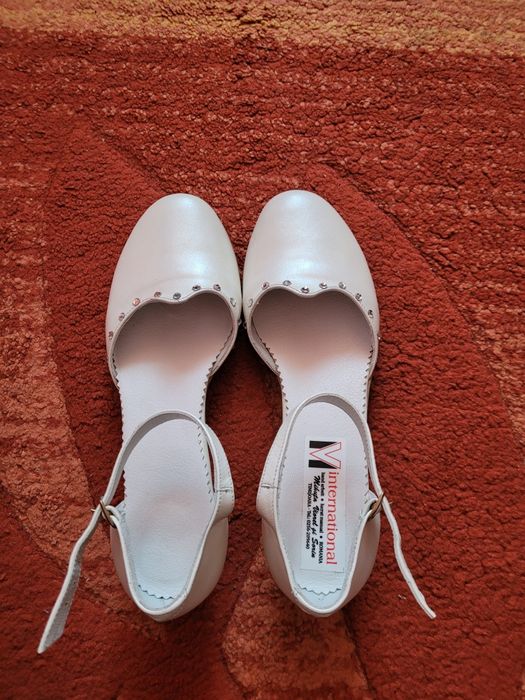 Pantofi mireasa piele