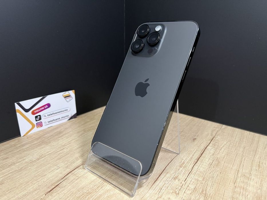 iPhone 14 Pro Max 128Gb Space Black Second-Hand Foarte Bun 3 ani garan