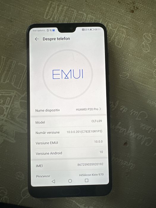 huawei p20 pro ,128/6 ram