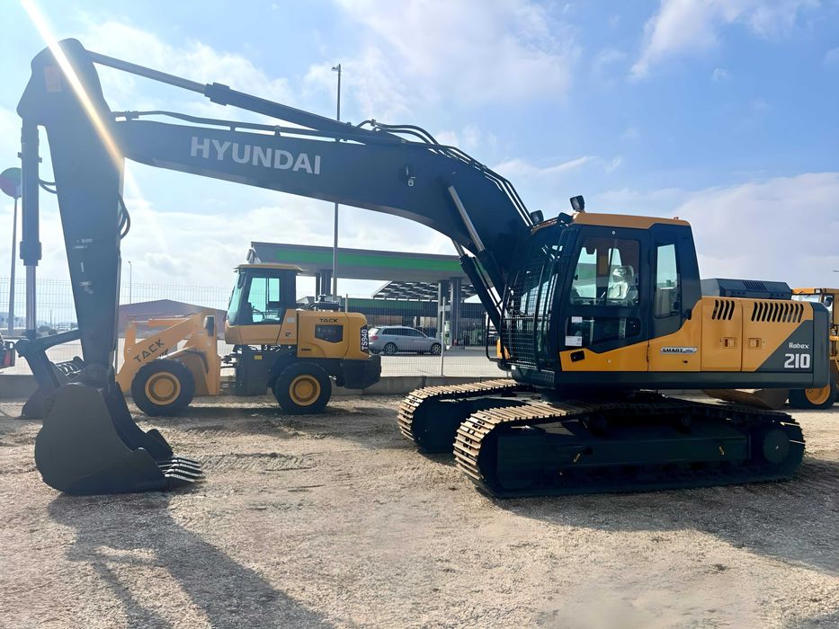 Багер Hyundai R210 - [21 т, 141 к.с.] - Нов  + Видео