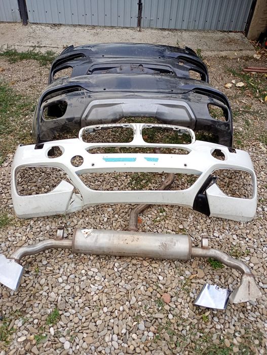 Bara spate eșapament toba finala airbag BMW X6 f16 M-Paket