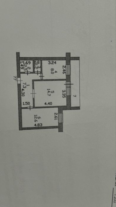 Продам 2-х комнатную квартиру