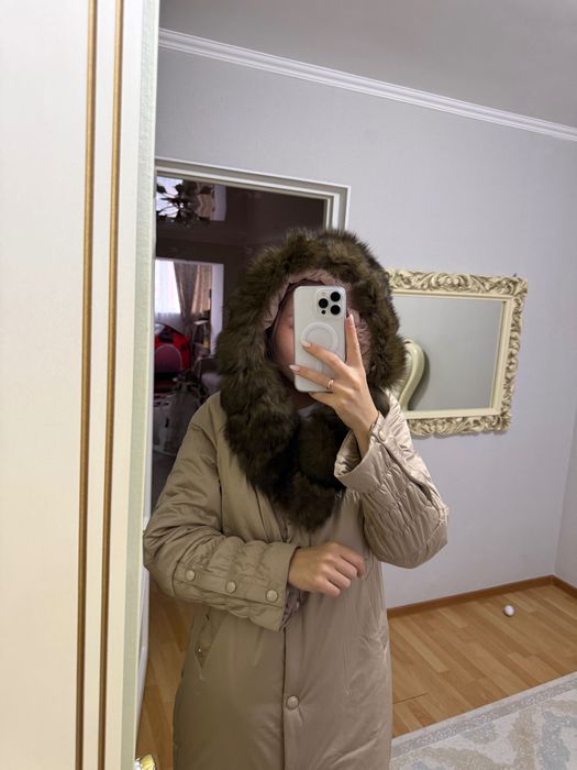 Продам длинный пуховик
