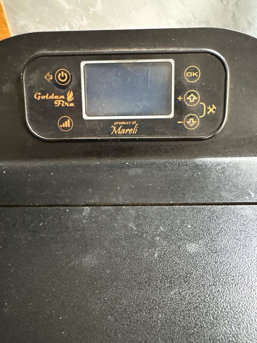 Суха камина на пелети