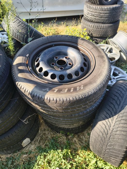 Jante de tabla cu anvelope de vara 205.65.r16c pentru Transporter t5