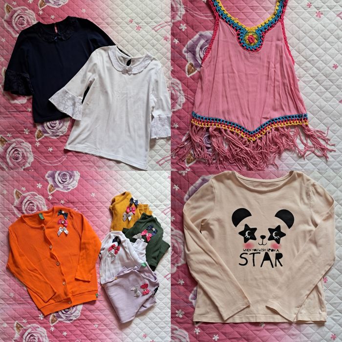 Пакет одежды для девочки 7-9 лет