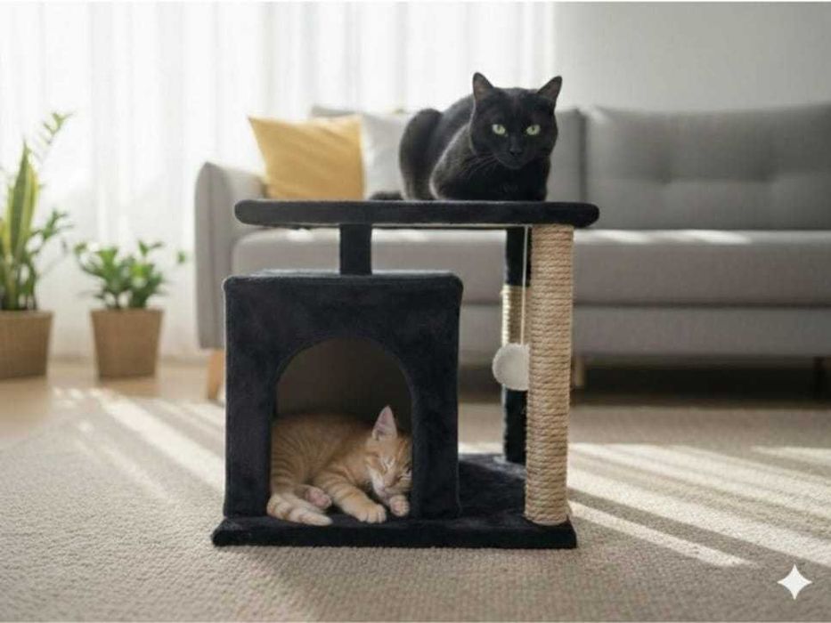 Домик для кошки и котят