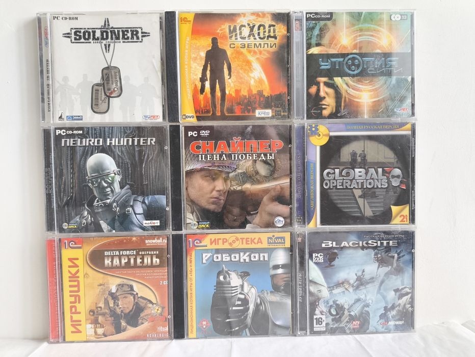 Продам Диски с играми 300-500тнг