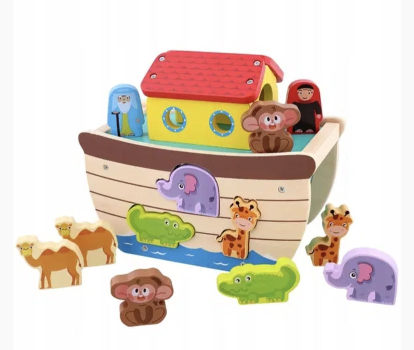 Дървен сортер ноев ковчег