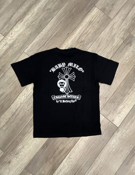 Футболка Bape x chrome hearts