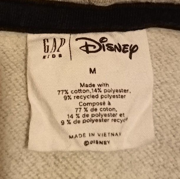 Hanorac Gap Kids Disney 130 cm  8-9 ani