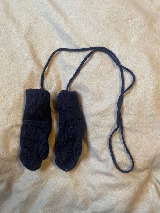 Детские варежки из мериноса