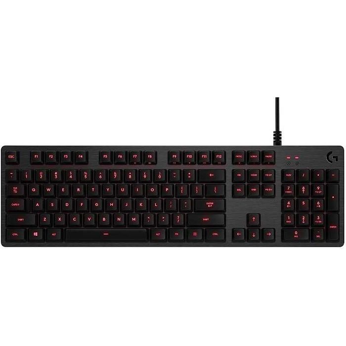 Tastatura Mecanica gaming Logitech G413 Carbon Red switch Romer-G Noua Sigilata
