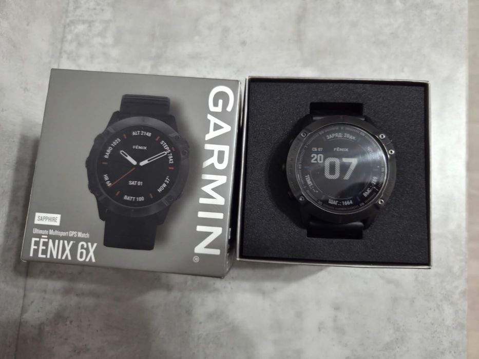 Garmin Fenix 6x Sapphire, Смарт Часы