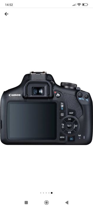 Aparat foto DSLR Canon EOS 2000D,24.1 MP, Negru + Obiectiv EF-S 18-55mm DC
