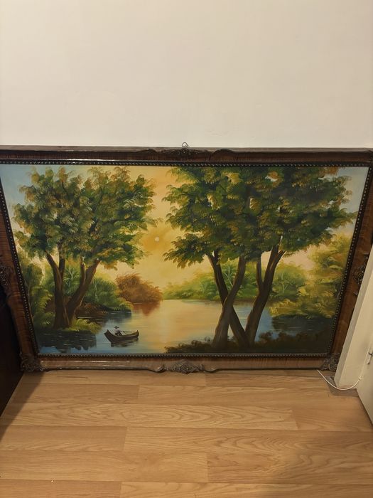 Tablou pictat manual panza