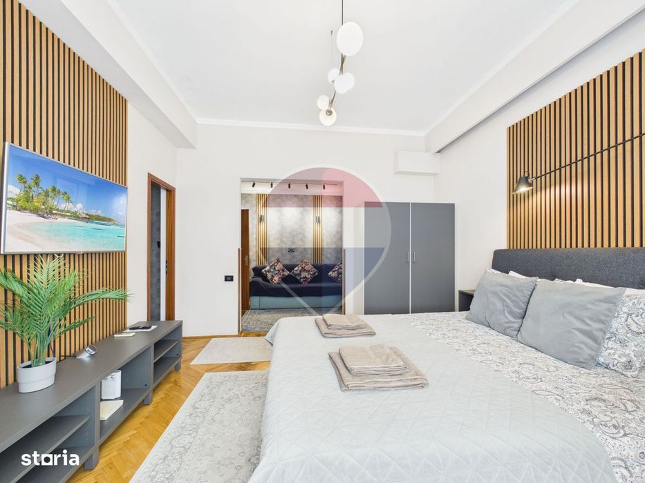 2 Camere tip studio | Piata Victoriei | centrala proprie | modern