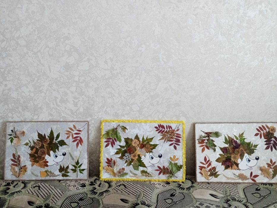 Осенние поделки и рисунки