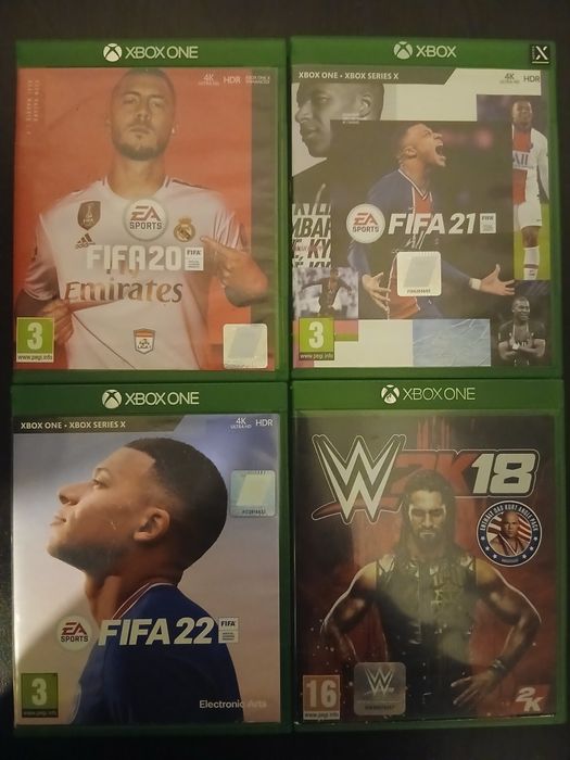 FIFA 22/21/20 - WWE 2K18