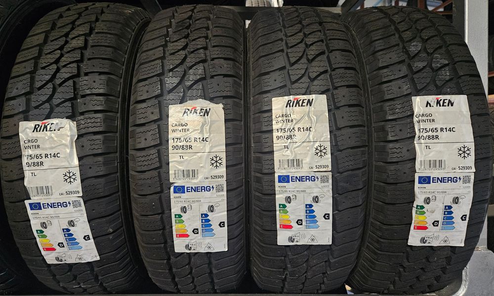 175/65 R14C, 90R, RIKEN (by Michelin), Anvelope de iarna M+S