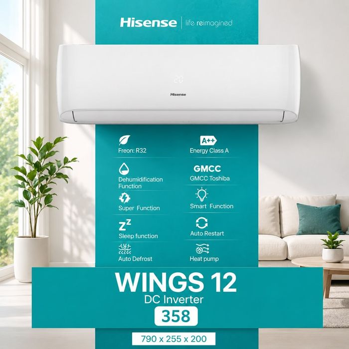 Konditioner Hisense 12С Первых Рук кондиционер СУПЕР ЦЕНА! Konditioner