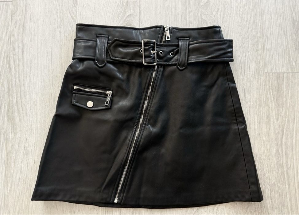Дамска кожена пола Zara
