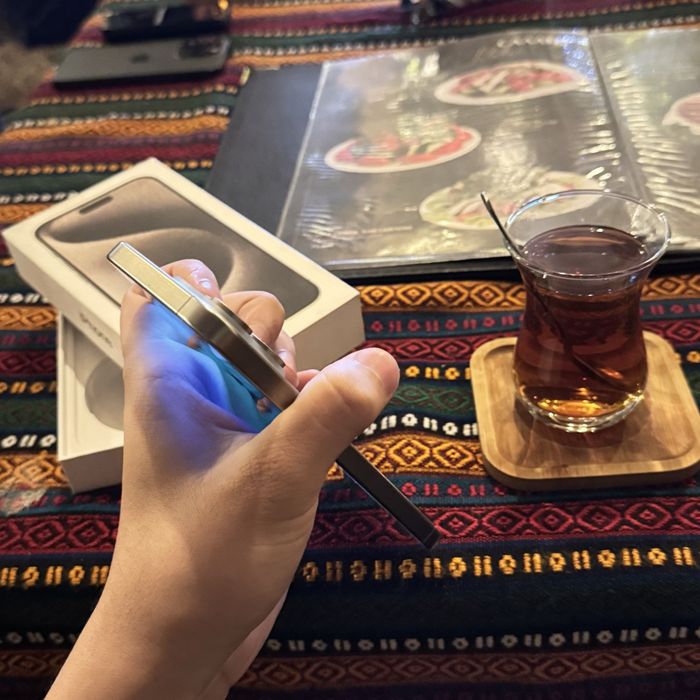 iPhone 15ProMax Natural 256gb 90% Kar dak !