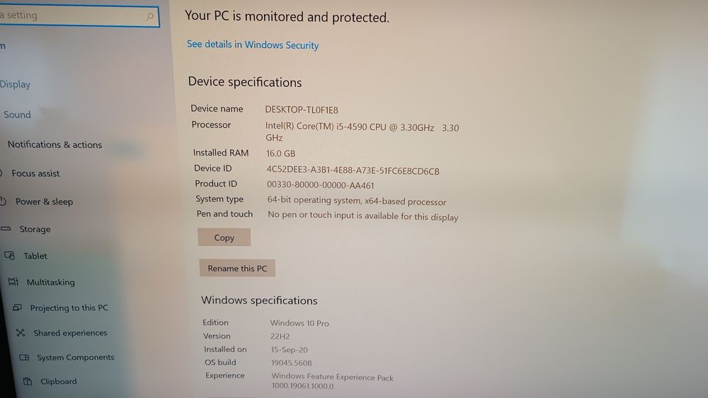 Gaming PC Dell GTX1060 16Gb SSD+HDD Win10Pro