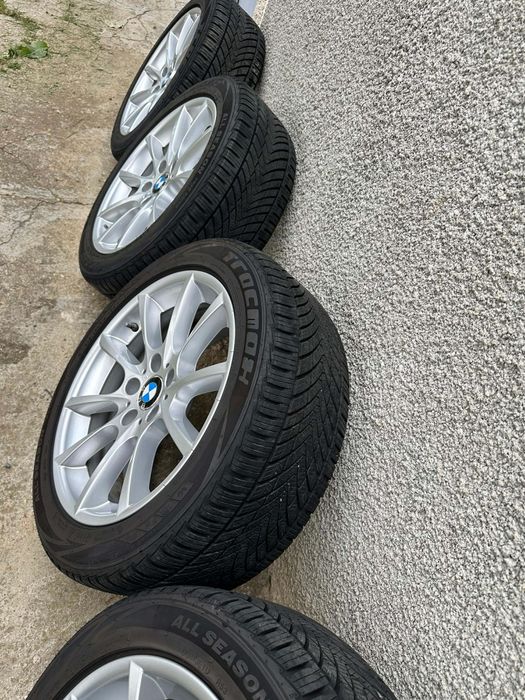 Jante Bmw 5x120 cu anvelope 245 45 R18 M+S All season