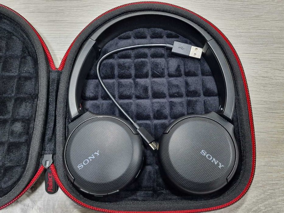 Безжични слушалки Sony - WH-CH510, черни