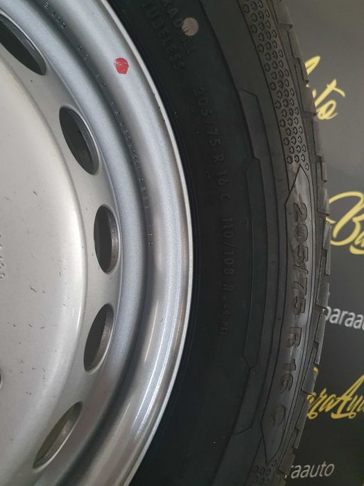 set roti Mercedes sprinter 2007-2025 originale cauciucuri 205/75r16